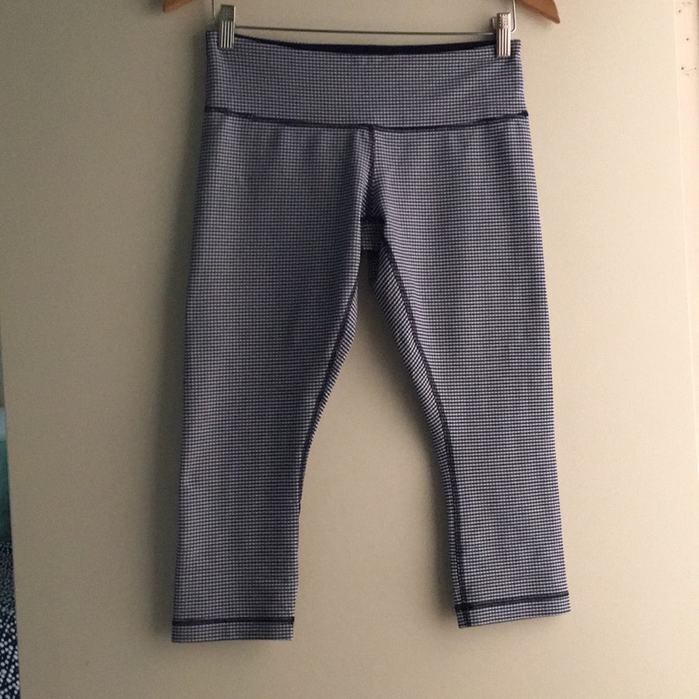 Lululemon wunder under crop size 8